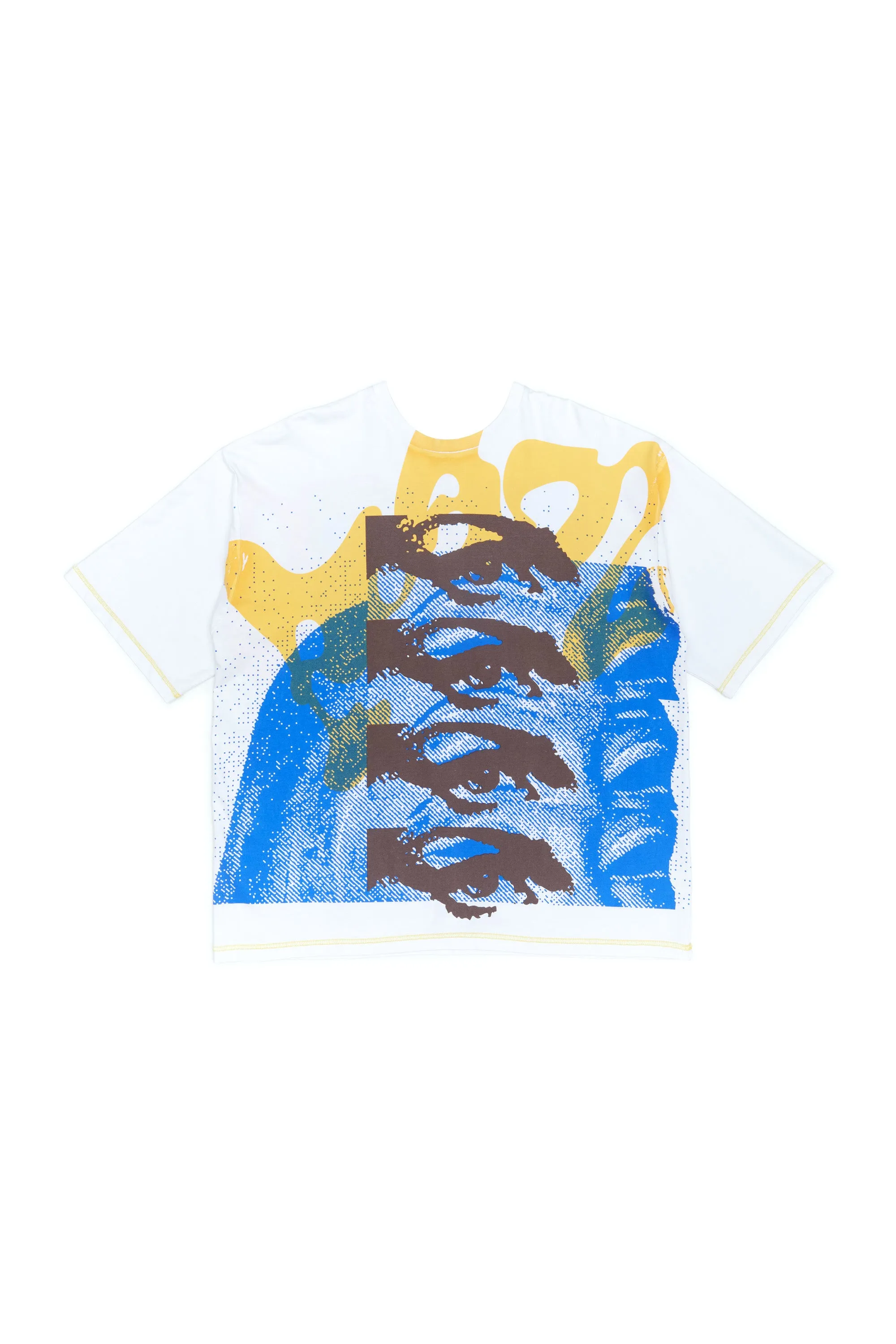 360 OVERSIZED SS TEE WHITE