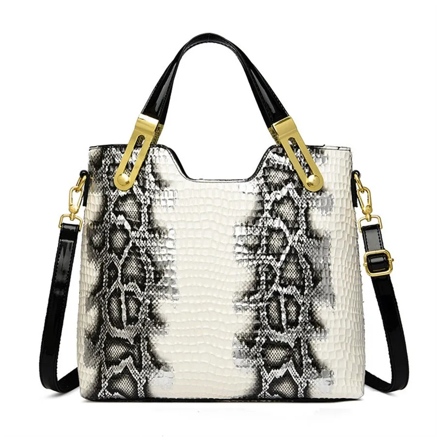 AlliCroco Sequined Zipper Shoulder Bag