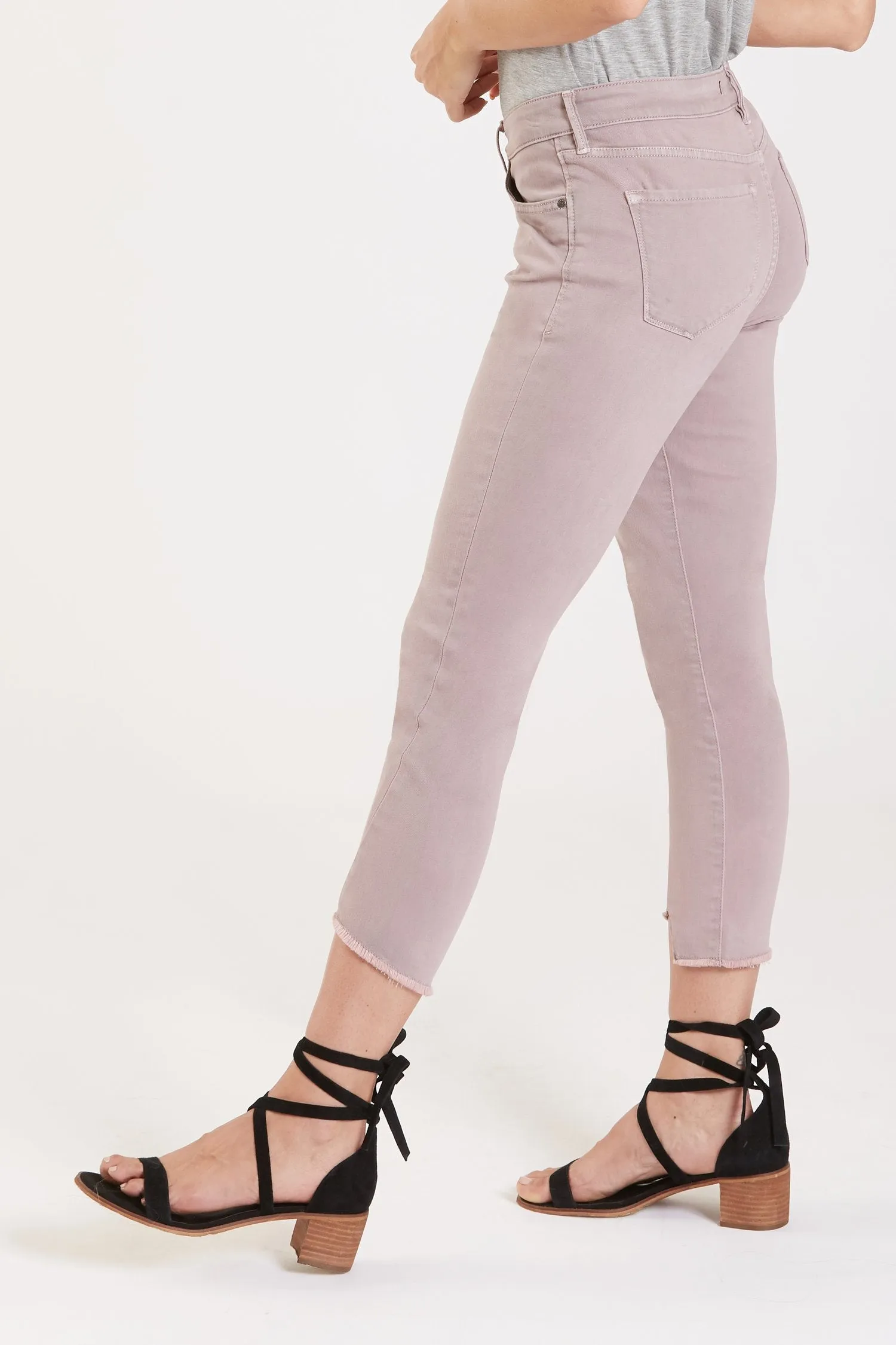 Dear John Joyrich Crop Skinny in Lilac