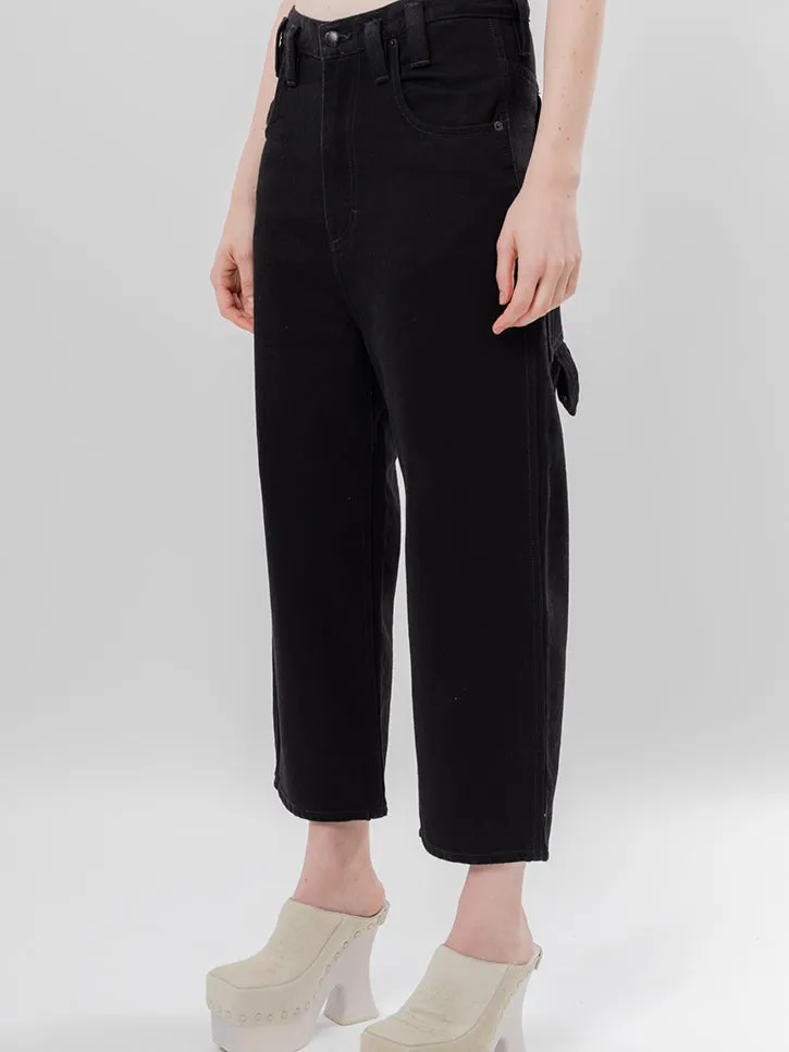 Eckhaus Latta Baggy Jean, Almost Black