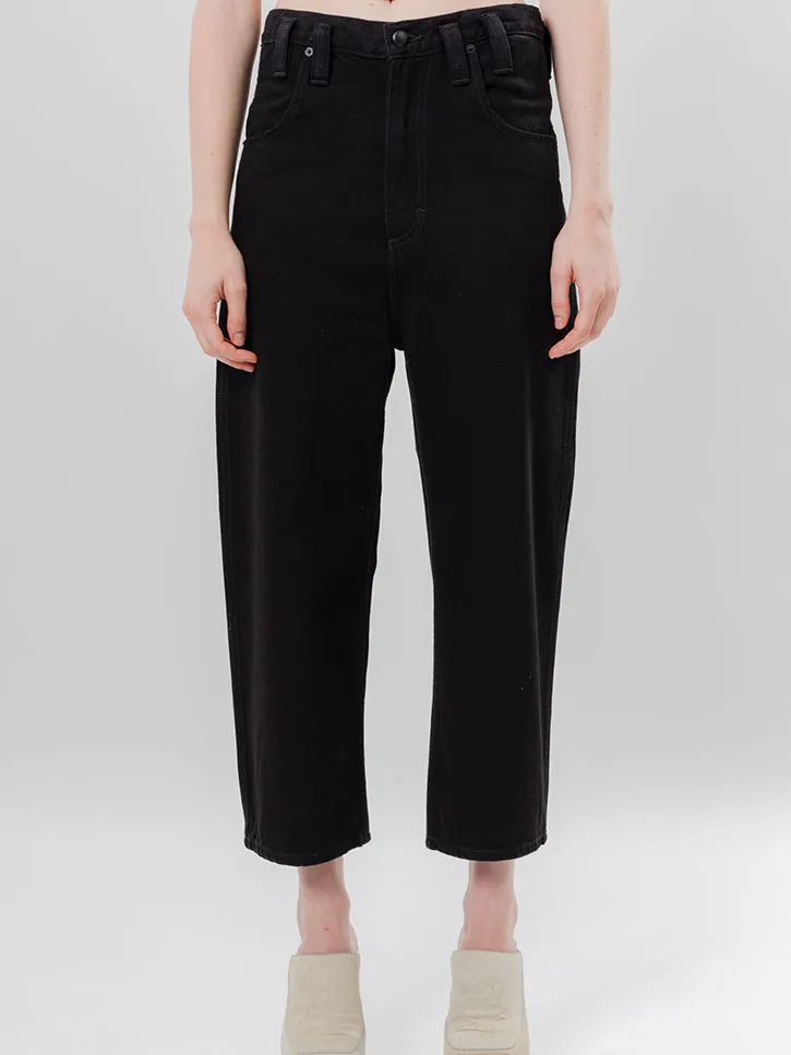 Eckhaus Latta Baggy Jean, Almost Black