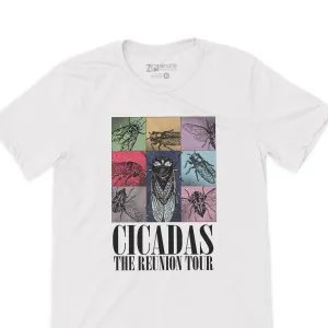 funny cicada concert eras reunion tee 2024 reunion tour cicada t-shirts taylor eras type concert cicada t-shirt band style cicada t-shirts