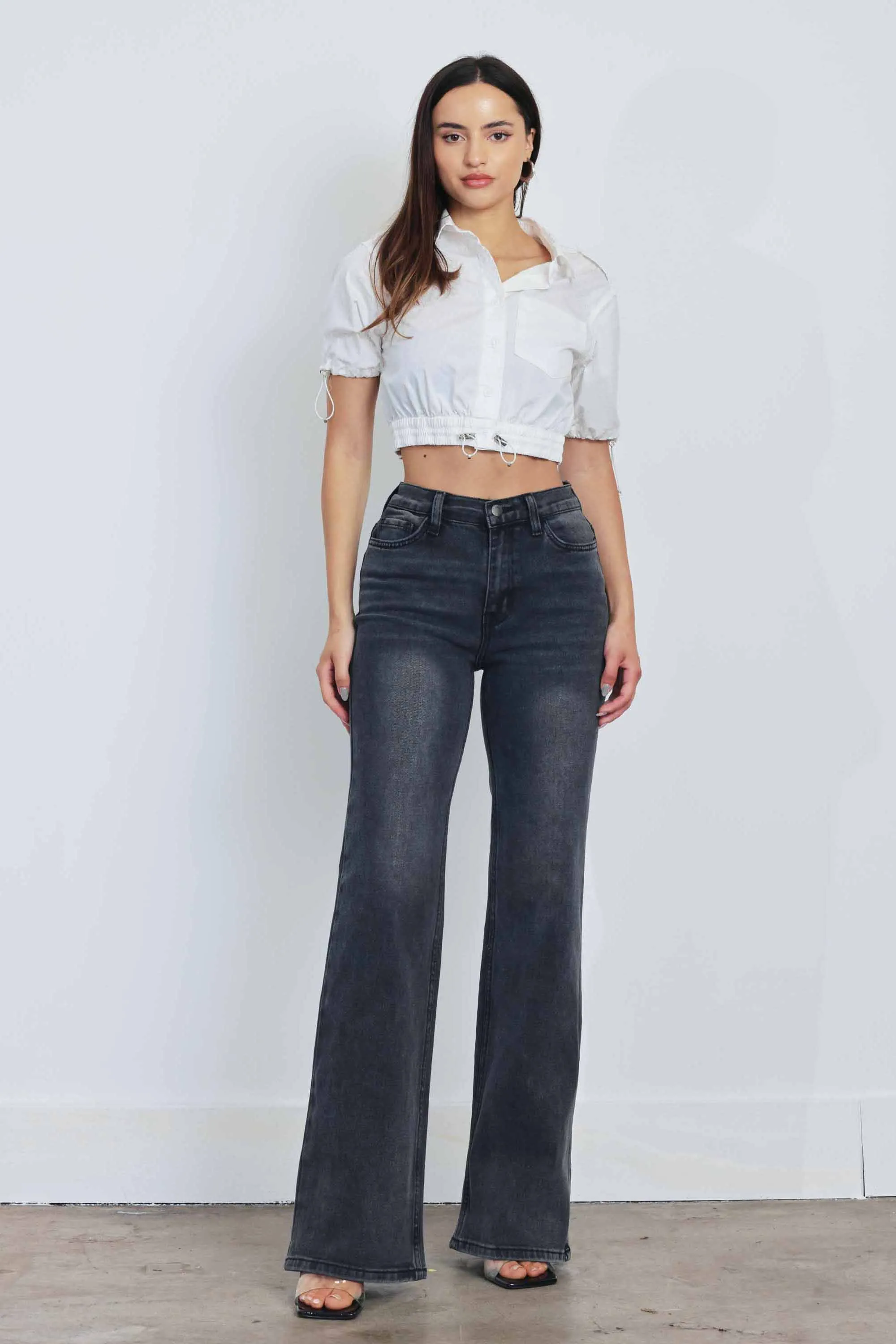 HIGH WAISTED WIDE LEG