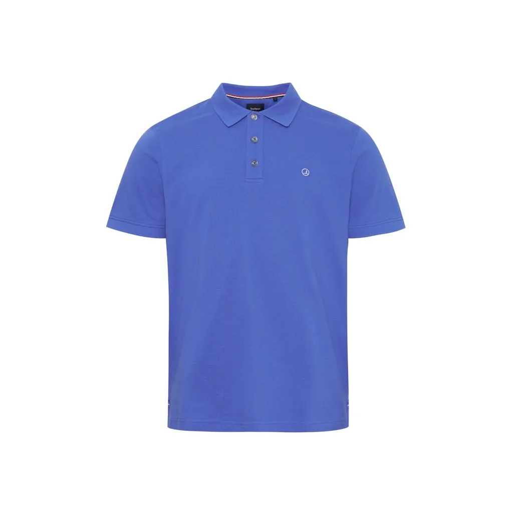 Pembroke Short Sleeve Polo - Blue