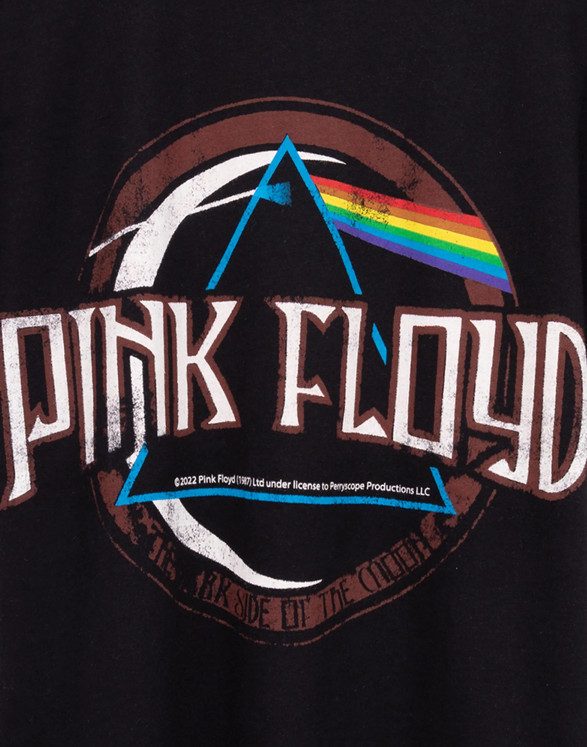 Pink Floyd Dark Side of the Moon Band T-Shirt Kids - Black