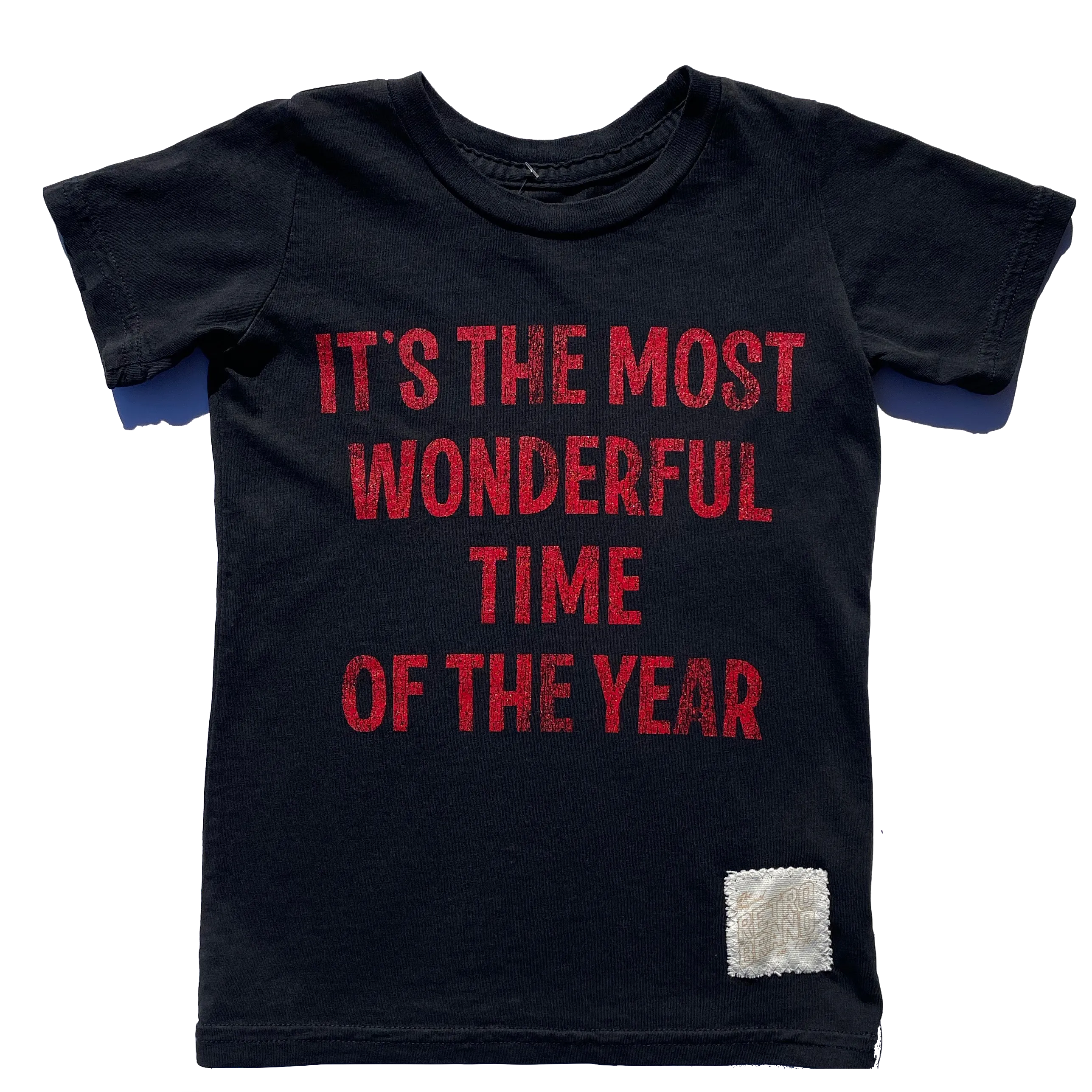 Retro Brand - Most Wonderful Time of the Year Tee in Black OR Charcoal