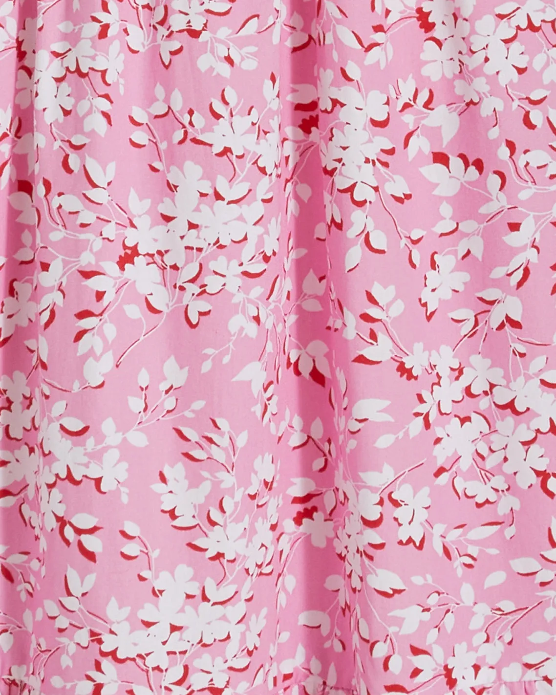 Shania Smocked Dress in Pink Shadow Floral