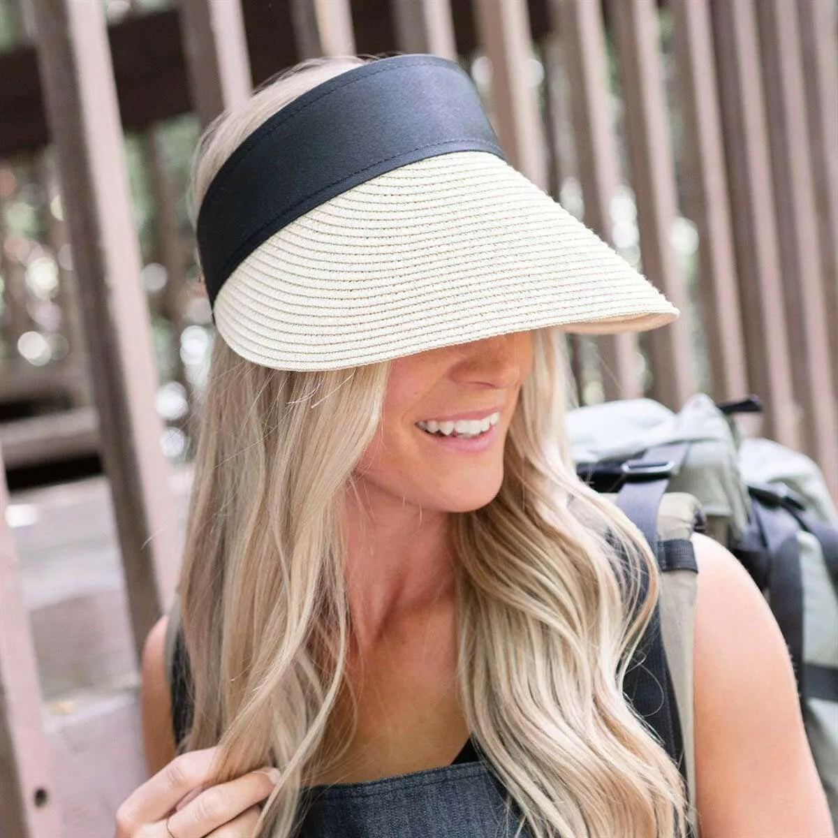 Truly Contagious Adventure Rollable Straw Visor
