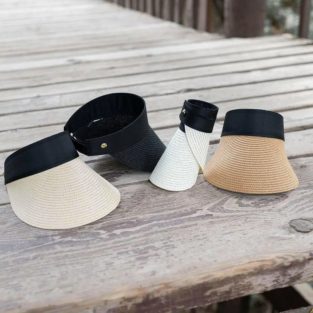 Truly Contagious Adventure Rollable Straw Visor